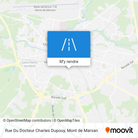 Rue Du Docteur Charles Dupouy plan