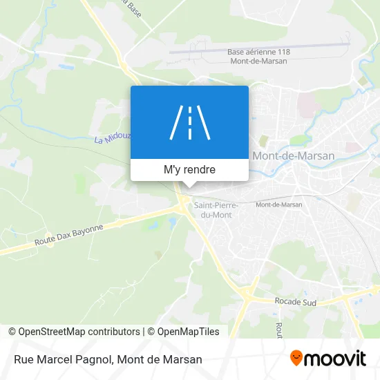 Rue Marcel Pagnol plan
