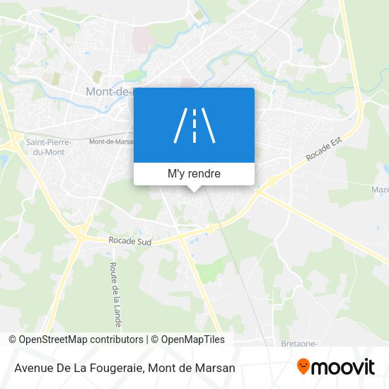 Avenue De La Fougeraie plan