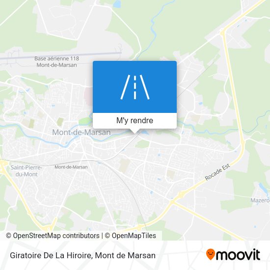 Giratoire De La Hiroire plan