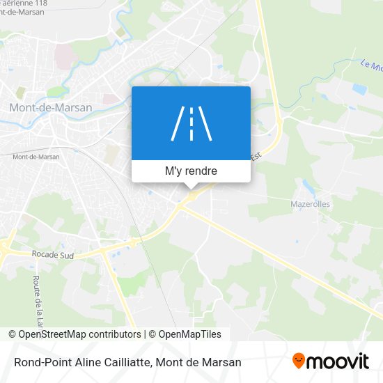 Rond-Point Aline Cailliatte plan