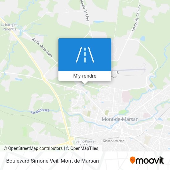 Boulevard Simone Veil plan