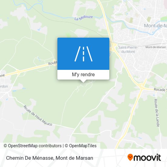 Chemin De Ménasse plan