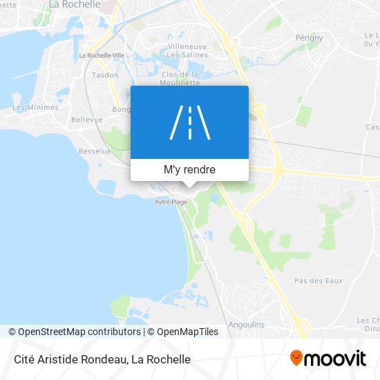 Cité Aristide Rondeau plan