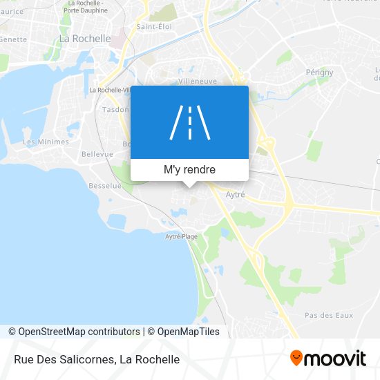 Rue Des Salicornes plan