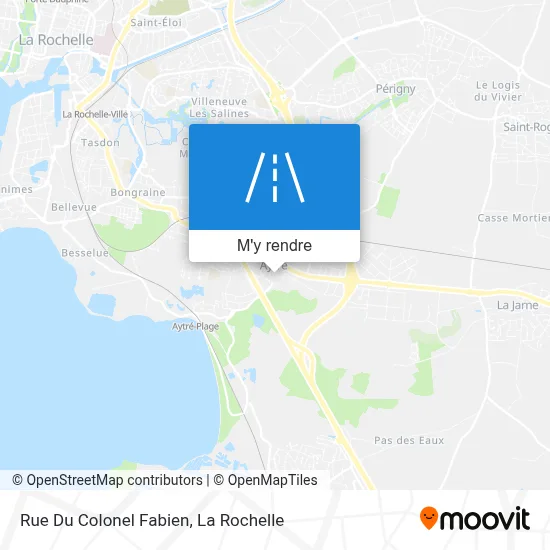 Rue Du Colonel Fabien plan