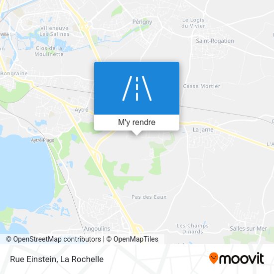 Rue Einstein plan