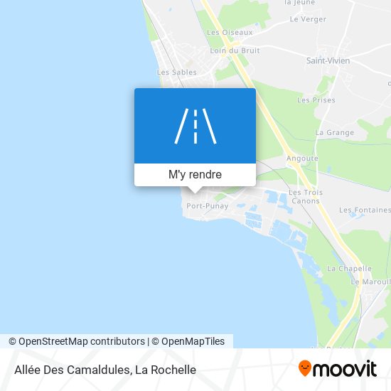 Allée Des Camaldules plan