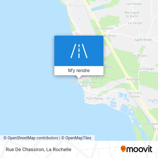 Rue De Chassiron plan