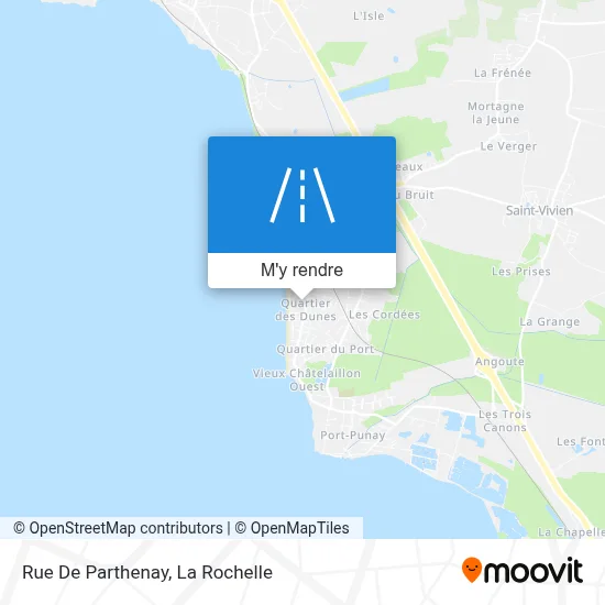 Rue De Parthenay plan