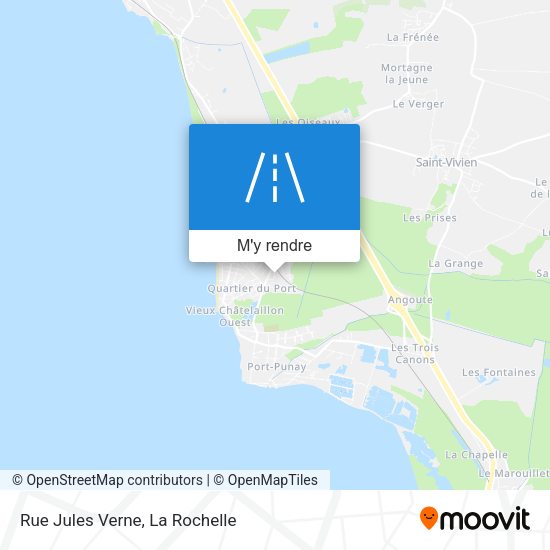 Rue Jules Verne plan
