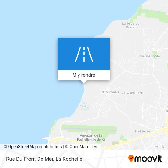 Rue Du Front De Mer plan