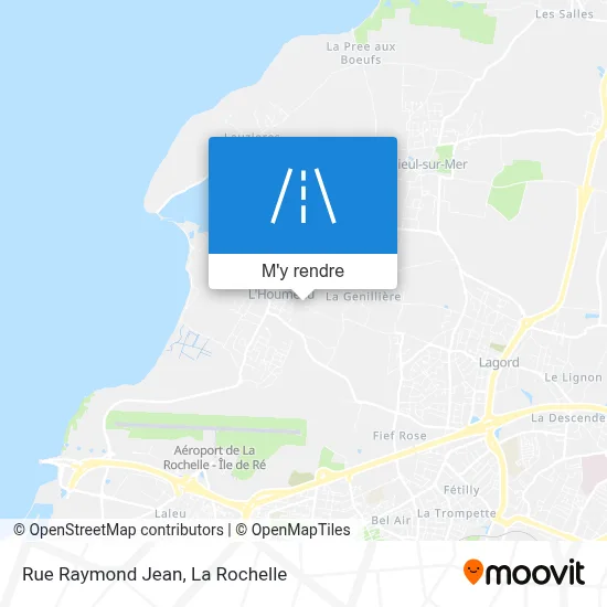 Rue Raymond Jean plan
