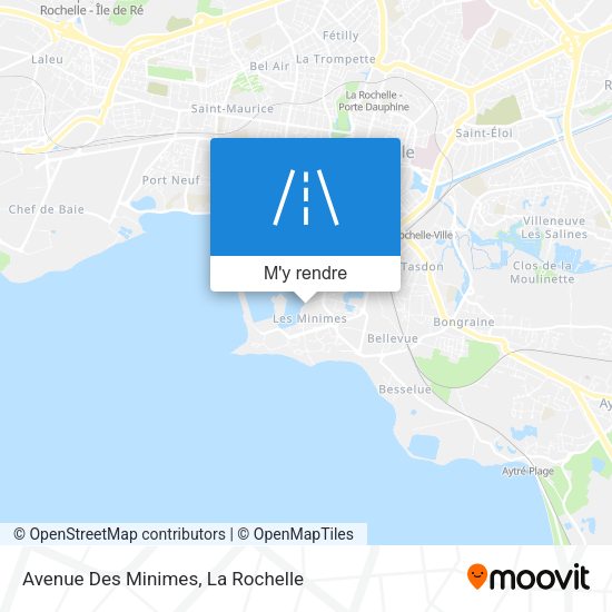 Avenue Des Minimes plan