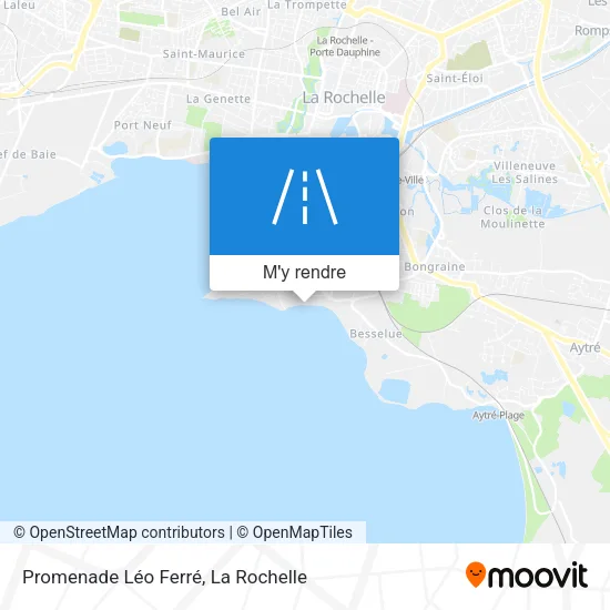 Promenade Léo Ferré plan