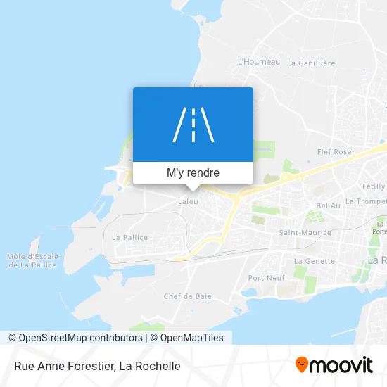 Rue Anne Forestier plan