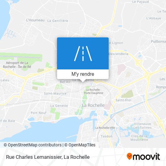 Rue Charles Lemanissier plan