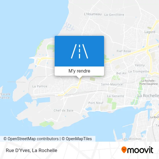 Rue D'Yves plan