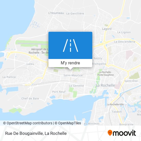 Rue De Bougainville plan