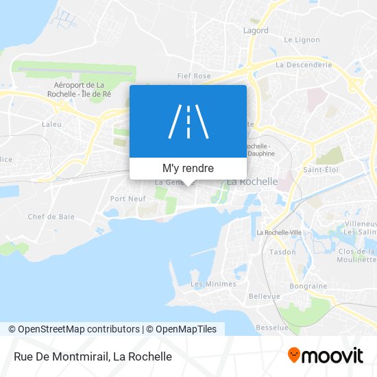 Rue De Montmirail plan