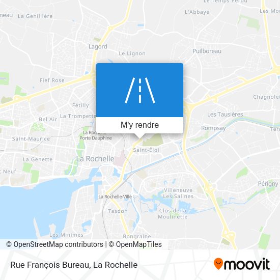 Rue François Bureau plan