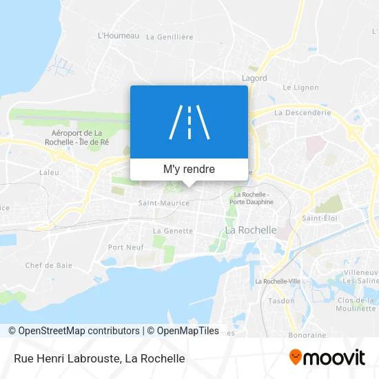 Rue Henri Labrouste plan