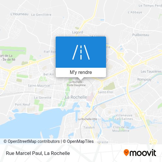 Rue Marcel Paul plan