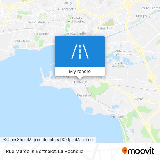 Rue Marcelin Berthelot plan