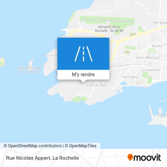 Rue Nicolas Appert plan