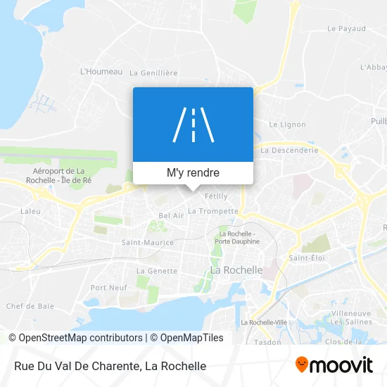 Rue Du Val De Charente plan