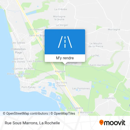 Rue Sous Marrons plan