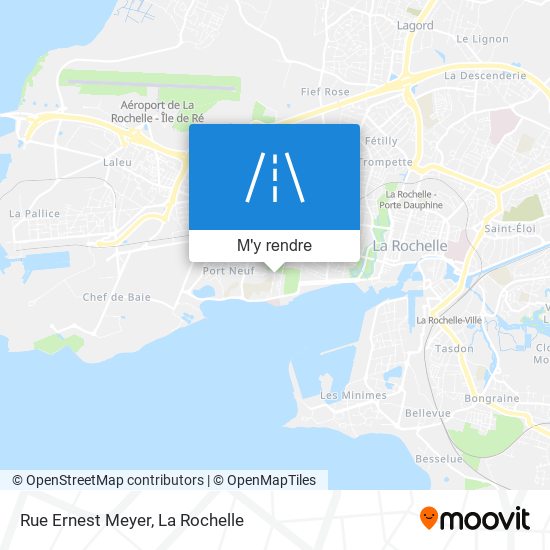 Rue Ernest Meyer plan