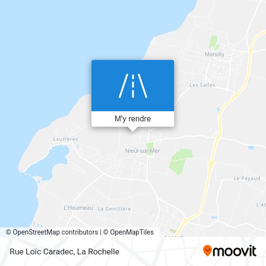 Rue Loïc Caradec plan