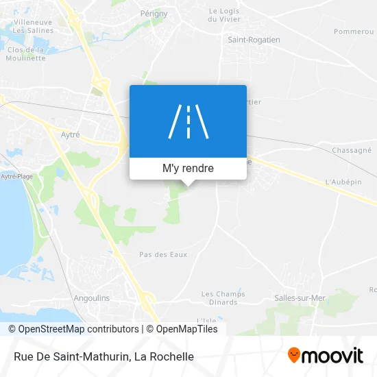 Rue De Saint-Mathurin plan