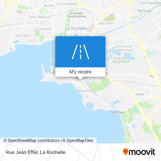 Rue Jean Effel plan