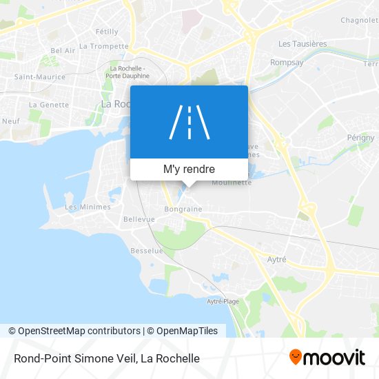 Rond-Point Simone Veil plan