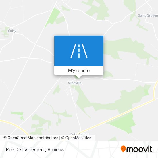 Rue De La Terrière plan