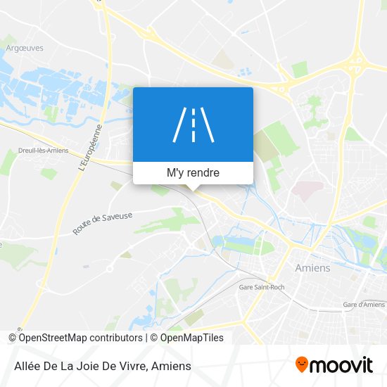 Allée De La Joie De Vivre plan