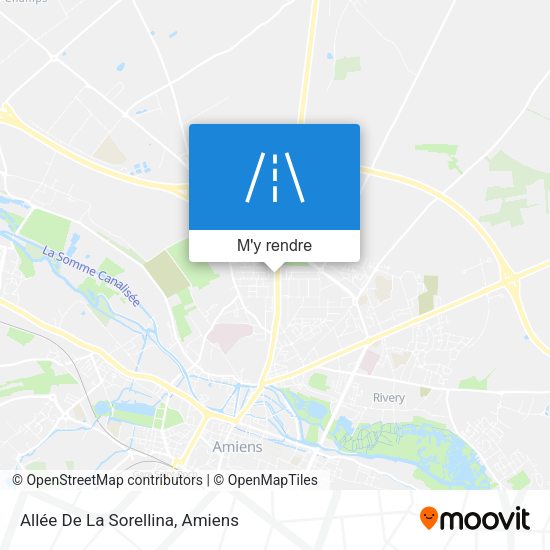 Allée De La Sorellina plan