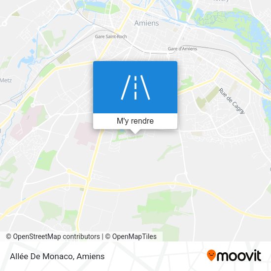 Allée De Monaco plan