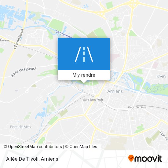 Allée De Tivoli plan
