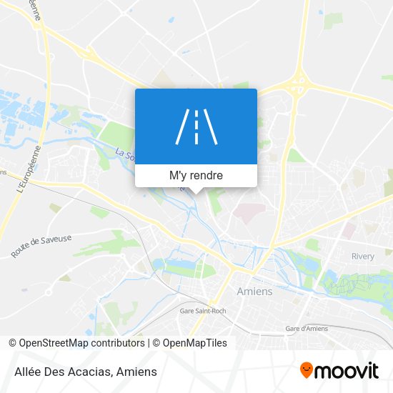 Allée Des Acacias plan