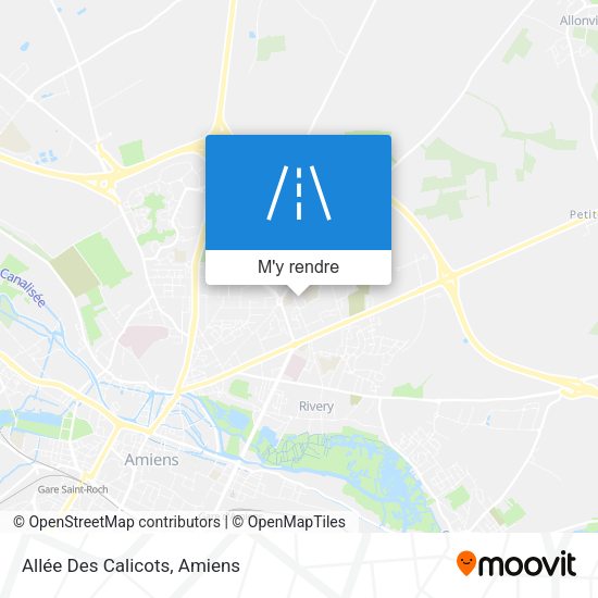 Allée Des Calicots plan