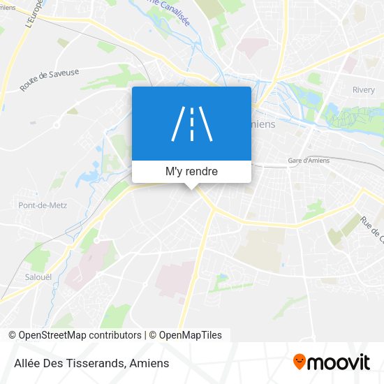 Allée Des Tisserands plan