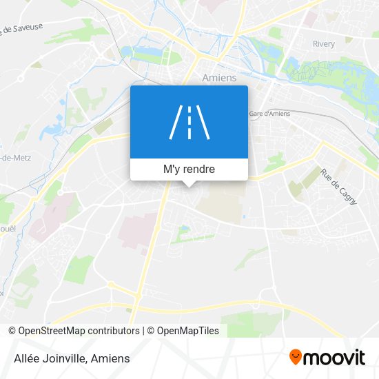 Allée Joinville plan