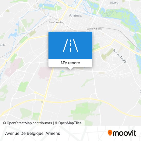 Avenue De Belgique plan