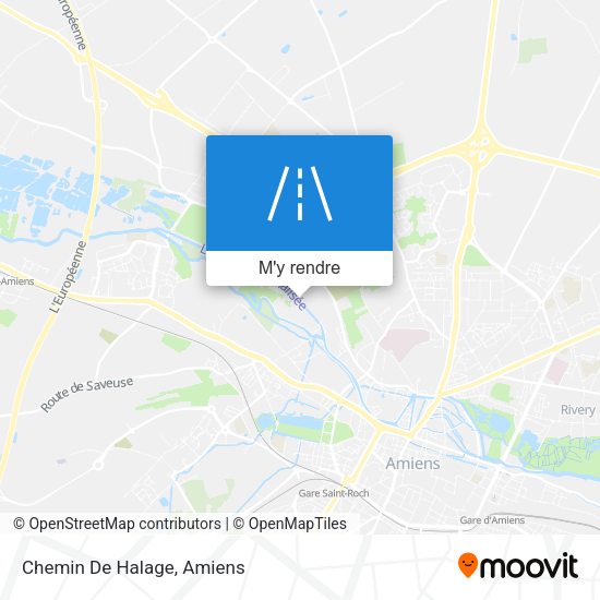 Chemin De Halage plan