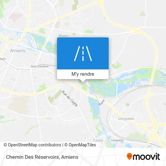 Chemin Des Réservoirs plan