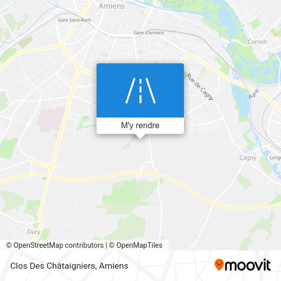 Clos Des Châtaigniers plan