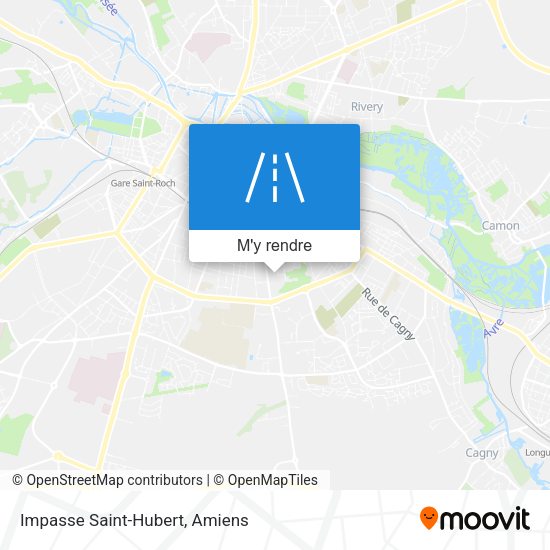 Impasse Saint-Hubert plan
